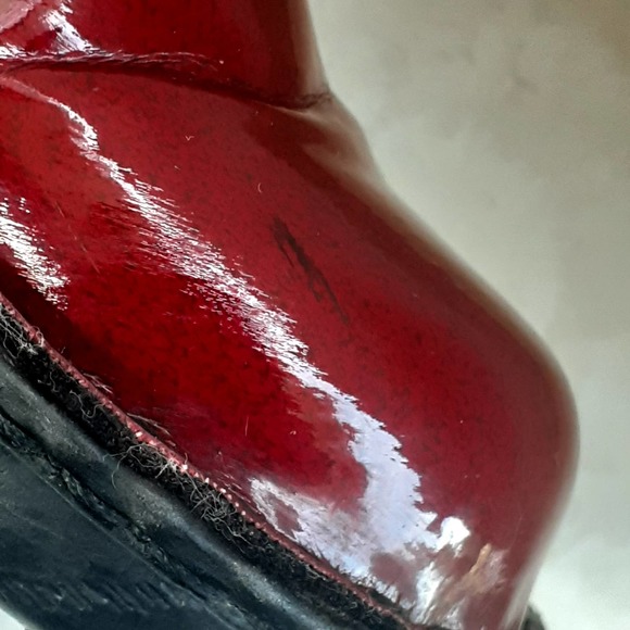 BOC Burgundy Comfort Clogs Man Made Upper Size 38.5 - Picture 12 of 12